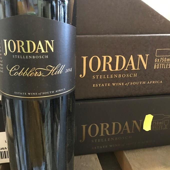 Cobblers Hill 2018 Jordan Estate Stellenbosch Christopher Piper